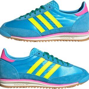 adidas Blue and Yellow Women's Sneakers